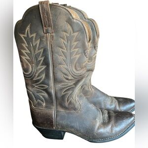Ariat Tan Western Boots